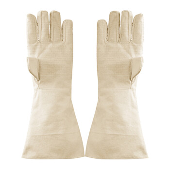 劳博士 加长双层全帆布劳保手套加厚电焊 HD2 特加厚棉长 XXXL