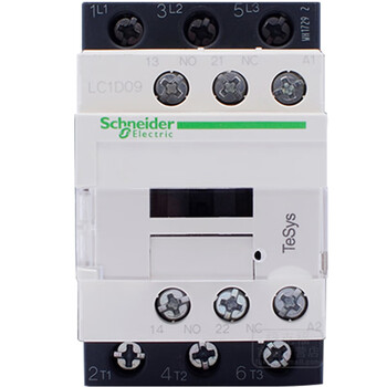 施耐德 进口TeSys LC1D系列三极直流接触器 12A 线圈电压DC24V 货号LC1D12BD