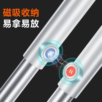 佳帮手扫把簸箕套装家用旋转扫地扫帚两件套可伸缩笤帚双梳齿折叠畚箕