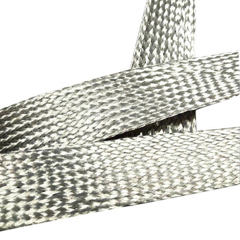 镀锡铜编织带 铜编织线 铜带 导电带 接地线 扁平复绞线 软连接 单层 抗氧化 35平方 10米