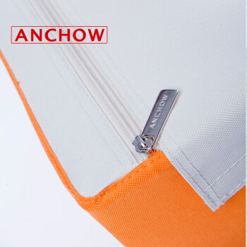 ANCHOW安巢 AJ118 百纳箱折叠衣物收纳箱布艺抽屉收纳盒24L 橙色