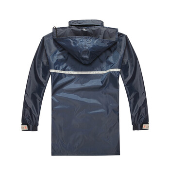 诗琪（SHI Qi） L-2301反光条透气户外加厚双层分体雨衣套装男女盒装 定做 XXL 1套