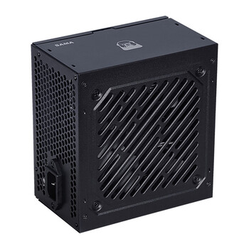 先马（SAMA）平头哥450 额定300W 台式主机箱电脑电源 主动PFC/单路+12V/智能温控/12cm风扇/长线材/安全稳定