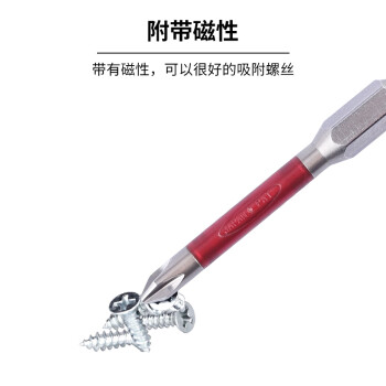 安力士牌（ANEX）进口ARTD-1100 龙形批头 强磁单头螺丝刀 十字批咀 PH1X100mm 2支装