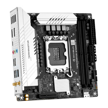 铭瑄（MAXSUN）MS-终结者B760BKB D5 WIFI支持DDR5 CPU 12600KF/13400F/13600KF（Intel B760/LGA 1700）