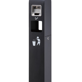 南 GPX-129N 南方烟灰柱烟蒂柱 户外不锈钢烟灰桶垃圾桶 内桶容量10.8升