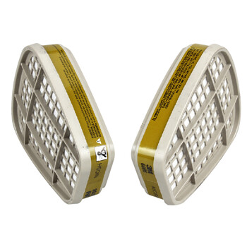 3M 6800全面具防护面罩中号甲醛及有机蒸汽综合气体防护套装6800+6006滤毒盒七件套