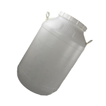 聚远 JUYUAN 塑料桶 带盖塑料水桶 100L 直径46cm高74cm 1个价 10个起售 少拍不发 不零售