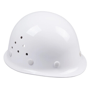 重安（CHONG AN）68型安全帽 盔式透气孔ABS安全帽 白色