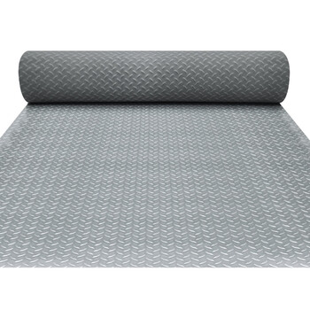 兰诗（LAUTEE）LS-1215 工厂车间仓库酒店 PVC防滑地垫人字灰1.2米宽*15米长