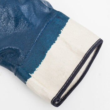 者也 12双帆布手套 加厚防滑耐磨电焊劳保手套装卸/维修/防油手套