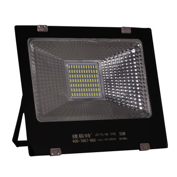 捷辰特 JCT-FL-CB 工业LED投光灯 广告投射灯户外防水灯 泛光灯 铁壳 50W(84珠)