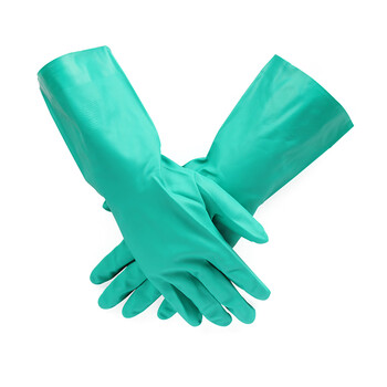 爱马斯（AMMEX）GRNCX42100 加厚型丁腈手套8号 10双 定做