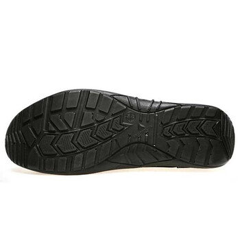 代尔塔 (Deltaplus) 301215 帆布安全鞋透气防静电防砸防滑适于室内使用定做黑色 37码