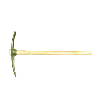 星工（XINGGONG）6411洋镐 锰钢 钢镐 镐消防大号十字镐洋头撬杠采挖树根工具 6411(小号）JY0023