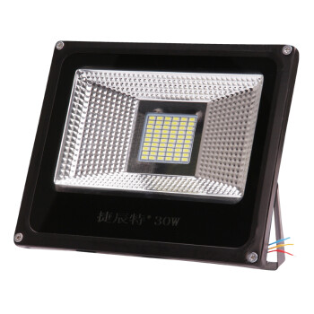 捷辰特 JCT-FL-CB 工业LED投光灯 广告投射灯户外防水灯 泛光灯 铝壳 30W(60珠)
