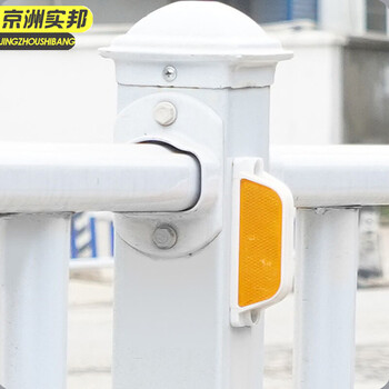 京洲实邦 加厚款0.6米高*3米长 道路围栏隔离栏户外镀锌钢栅栏防撞栏杆JZSB-9338B