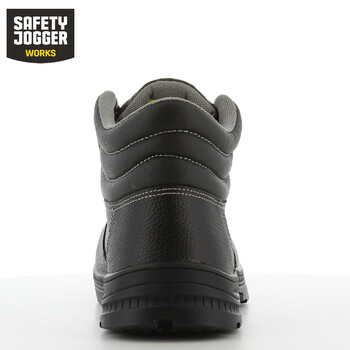 鞍琸宜 SAFETY JOGGER LABOR WINTER EH 18KV绝缘鞋防砸防穿刺防水防寒劳保鞋 黑色40码