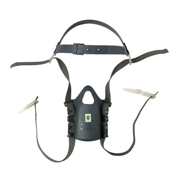 3M 7581 头带组合 3200面具头带 面具带子 381头带组合配件 1条 灰色 均码