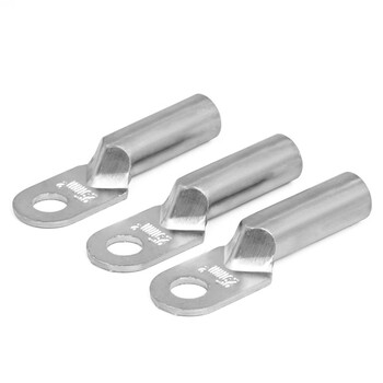 BOWERY DT铜鼻子电缆接头DT-25平方铜接线端子线鼻子紫铜镀锡线耳紫铜端子厂家配送20只/包 1包