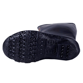 双安 6KV绝缘靴中长筒耐磨防滑橡胶电工雨靴矿用防触电安全靴 42码 1双