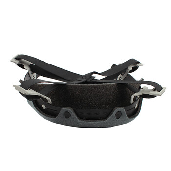 梅思安10180494超爱戴帽衬针织布吸汗带尼龙顶带用于ABS 帽壳 1个 灰色 均码