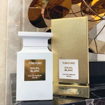 tomford香水阳光琥珀淡香水soleilblanc磨砂白瓶edt100ml阳光琥珀edp