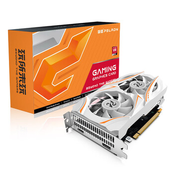 磐镭开天 RX 6500XT 4GB  GDDR6 6nm 台式机办公游戏剪辑高清电脑独立显卡