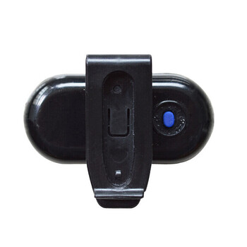 者也 多功能LED红蓝爆闪肩灯肩夹式防水闪光夜间执勤骑行巡逻用信号灯（配好电池）