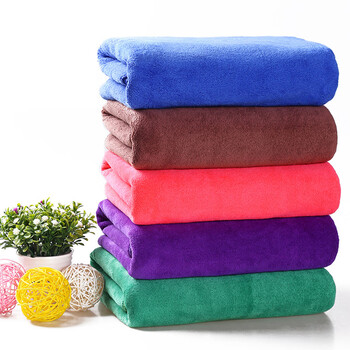 兰诗（LAUTEE）30*30cm抹布纤维毛巾 吸水清洁洗车布 WYQ0710 单条装颜色随机