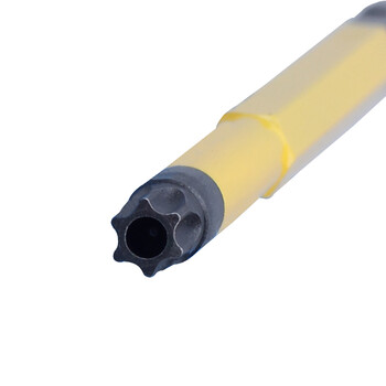 安力士牌（ANEX）梅花内六角批咀ACTX-3015带孔风批头T30X150mm梅花型电动批嘴 星型螺丝刀