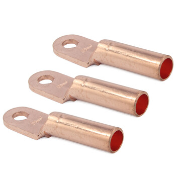 天旭DT铜鼻子120MM平方电缆铜线耳接线端子线鼻子酸洗堵油紫铜接头 DT-120酸洗 10只/包 1包