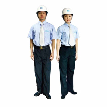 巨成  中国建筑 工装  男短袖衬衣金盾棉  175身高/42 企业定制