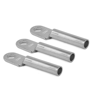 天旭DT铜鼻子25MM平方电缆铜线耳接线端子线鼻子紫铜镀锡接头 DT-25镀锡 20只/包 1包