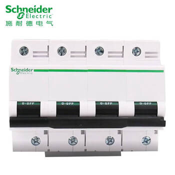 施耐德 断路器；C120H 4P C 100A