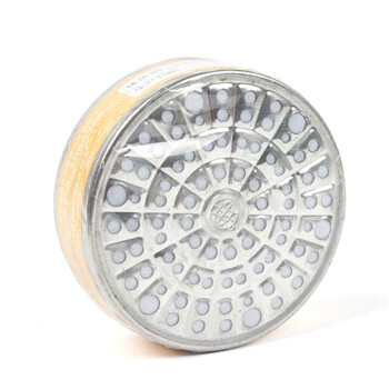 地球2001-7 7号滤毒盒 配地球2001/2008防毒半面罩使用滤盒 10个/盒 1盒 均码