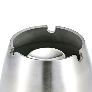 科力邦（Kelibang） 烟灰缸 不锈钢商用大号加厚防风烟灰缸 酒店宾馆会议室酒吧台露天餐厅厚底烟盅 KB3221