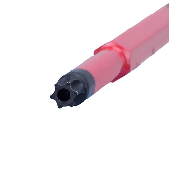 安力士牌（ANEX）梅花内六角批咀ACTX-2515带孔风批头T25X150mm梅花型电动批嘴 星型螺丝刀