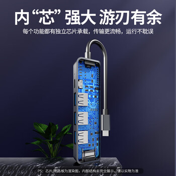 宏碁（acer） Type-C扩展坞USB-C转HDMI转接头3.0分线器适用苹果MacBook电脑转换器4K投屏PD充电器拓展坞五合一