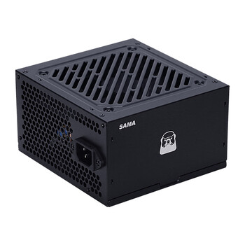 先马（SAMA）平头哥450 额定300W 台式主机箱电脑电源 主动PFC/单路+12V/智能温控/12cm风扇/长线材/安全稳定