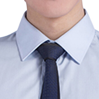 燕舞 JZYCJ2017QS2001 男款纯棉工作服长袖衬衫工作服 38-45码（计价单位：件）定制商品 天蓝色