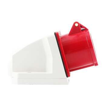 天旭工业插头插座连接器三相五线380V航空防水5芯32A(SH-025+125)明装插座套装 1套