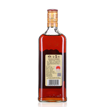 古越龙山 中央库藏 金五年 半干型 绍兴黄酒 500ml 单瓶装 