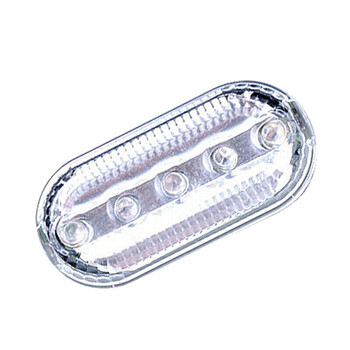 者也 LED红蓝肩灯1个 7*3.5*3.5CM 工程塑料（含电池）ZY266