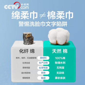 全棉时代【丁禹兮同款】洗脸巾 70片*1包100%棉干湿两用便携棉柔巾20*20CM