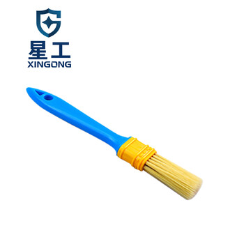 星工（XINGGONG）油漆刷植毛刷毛刷把塑料丝刷清洁耐腐蚀水油两用刷 1寸机植油漆刷10把WF024