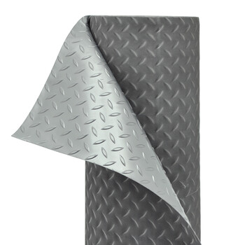 兰诗（LAUTEE）LS-0715 工厂车间仓库酒店 PVC防滑地垫人字灰0.7米宽*15米长