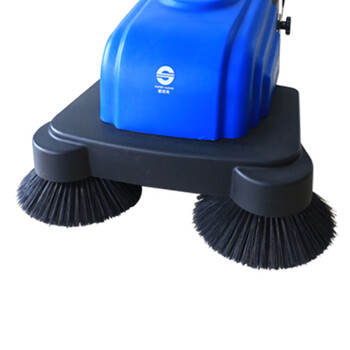 超洁亮（SUPER·CLEAN）AS-690 电瓶式扫地机 地面清扫机 工厂用小区物业学校工业清扫机 蓝色