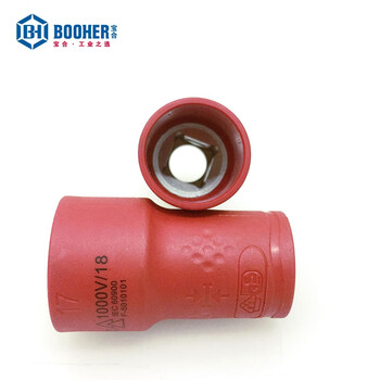 宝合(booher)3/8"绝缘公制套筒 8MM