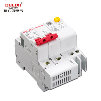 德力西电气小型漏电断路器空气开关带漏电保护 DZ47sLE2PC63A